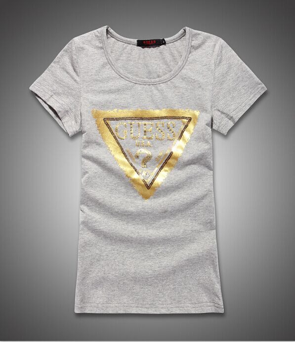 Guess short round collar T woman S-XL-048